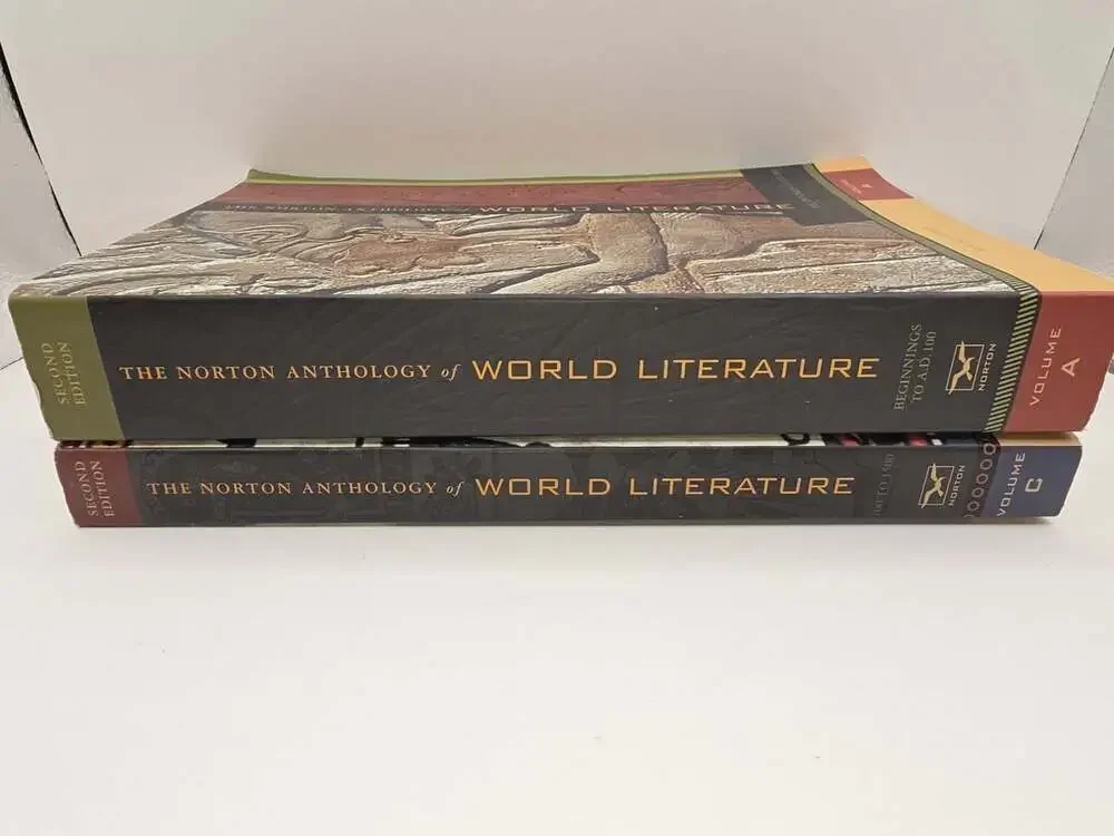Norton Anthology of World Literature Books Vol A, C
